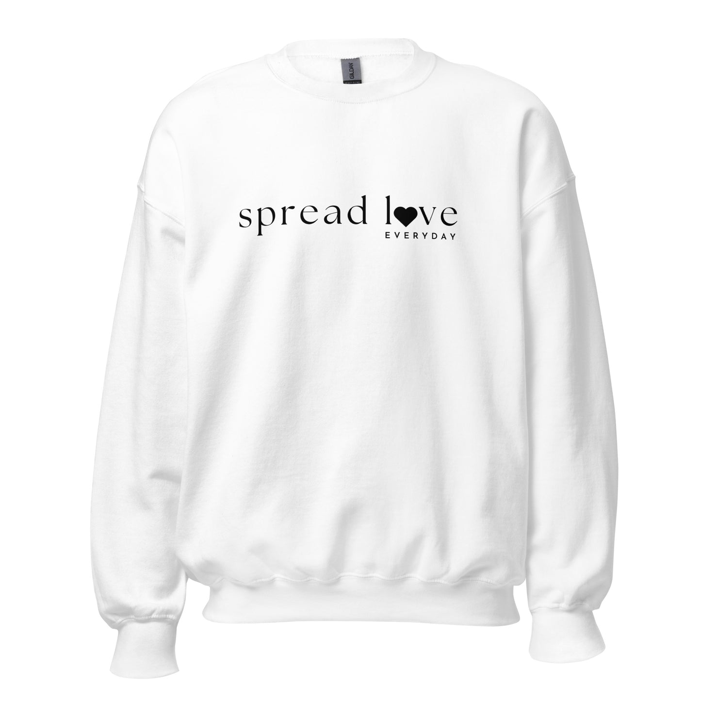 Spread Love Unisex Sweatshirt - White